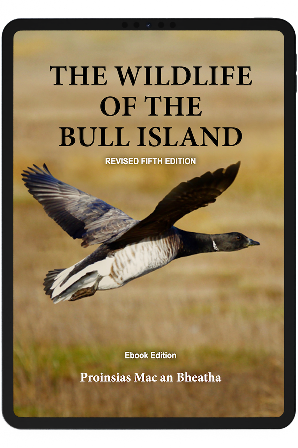 The Wildlife of the Bull Island digital edition cover on ipad